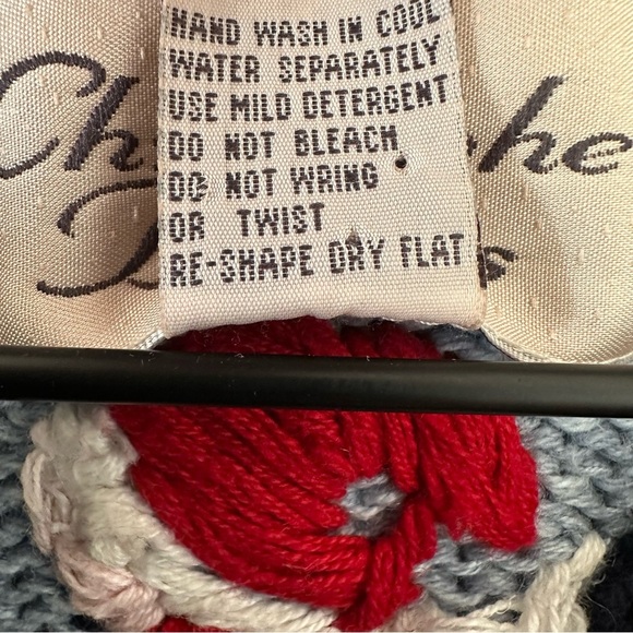 Christopher & Banks Vintage Embroidered Storybook Seasons Cardigan Sweater Large - Picture 7 of 16